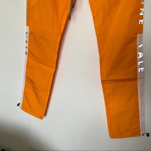 Stonevale Men Orange Reflective Track Pants - Picture 3 of 7